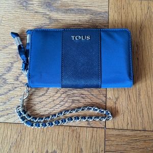 Authentic TOUS wristlet